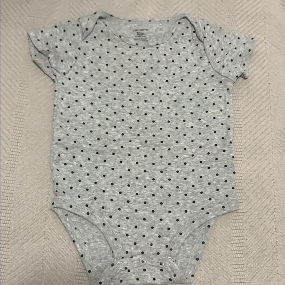 Gray bodysuit